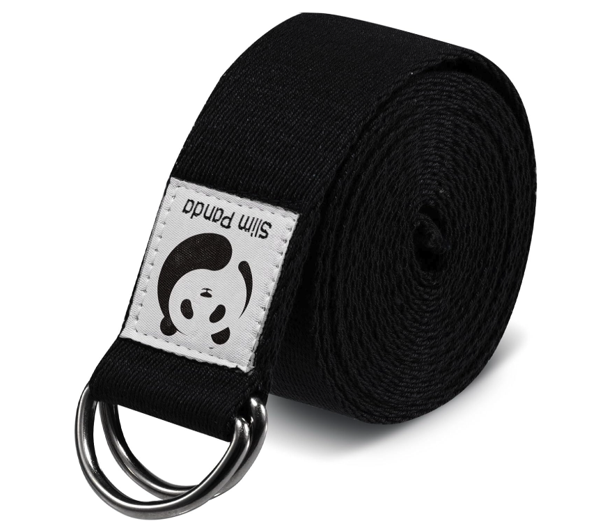 Slim Panda Yoga Belt Pilates Yoga Straps Stretch for Exercise Workout Dance